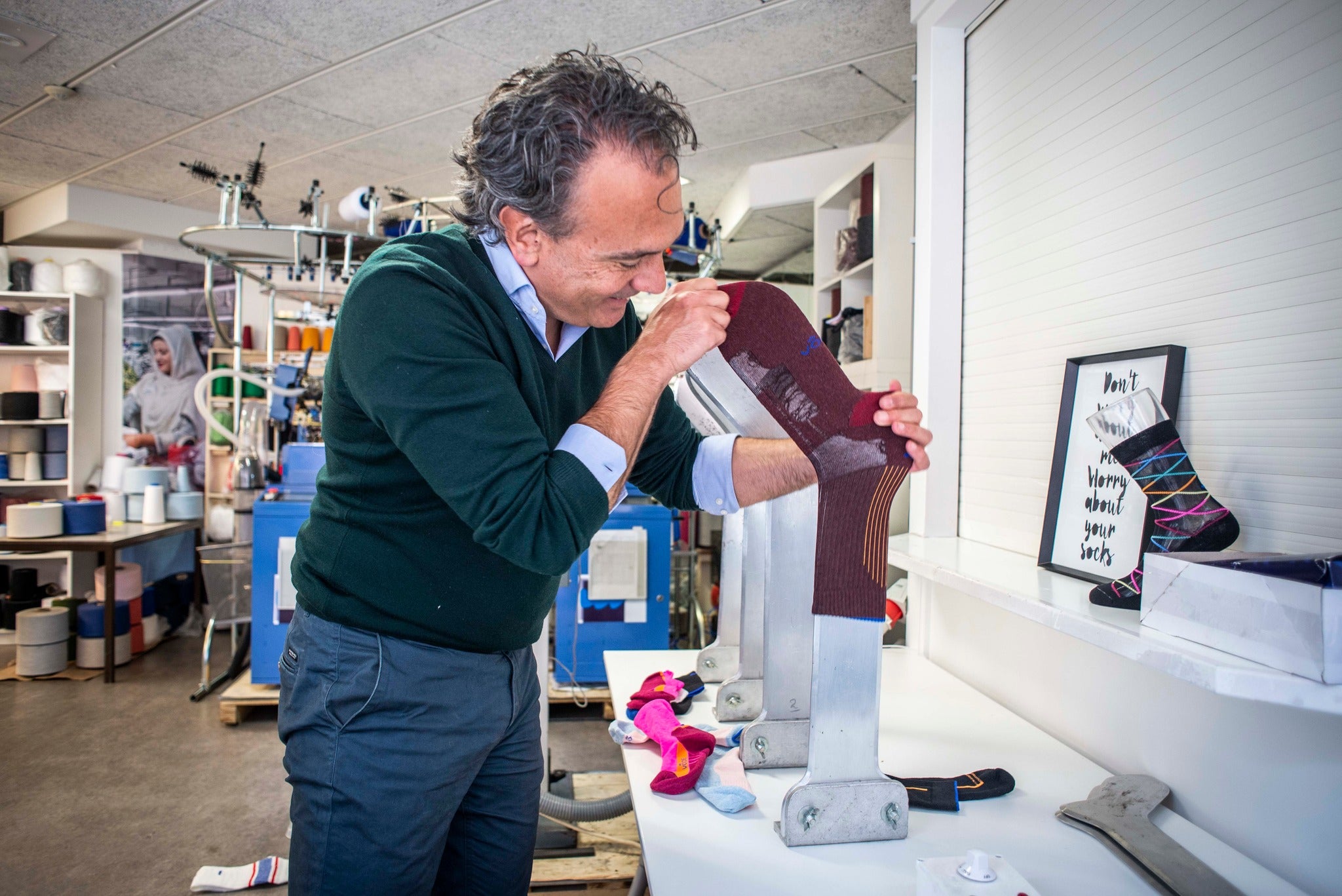 Vodde maakt circulaire sokken van oude bedrijfskleding