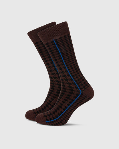 Dress socks Pied de Poule 2-pack
