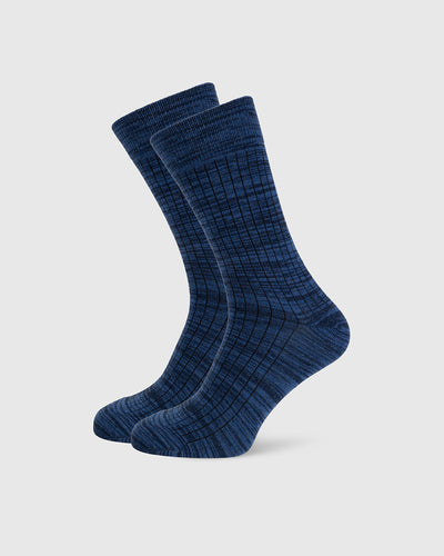 Business Twist Navy Blue socks